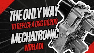 HOW TO REMOVE AND REFIT A VOLKSWAGEN 7 SPEED DSG MECHATRONIC [upl. by Akiras]