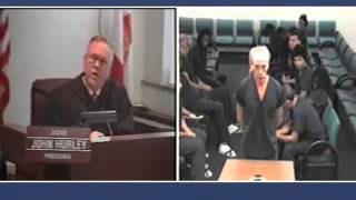 Judge Hurley in Broward Bond Court with David Hall [upl. by Eserehs]