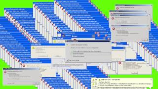 GREEN SCREEN Windows XP Error  VIRUS ERROR ☢  FOOTAGE  SOUND [upl. by Hagai747]