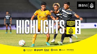 Highlights Dewa United FC vs Bhayangkara Presisi Indonesia FC  BRI Liga 1 20232024 [upl. by Pammi]