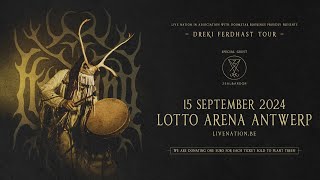 Heilung Dreki Fredhast  Lotto Arena Antwerp  15 September 2024 [upl. by Llewen]