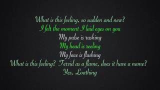 What Is This Feeling Lyrics WIcked [upl. by Oecile]