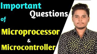 Microprocessor and microcontroller important questions  EC  5th Semester [upl. by Krystin929]