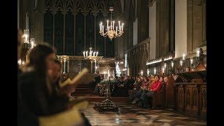 Christmas Carol Service 1 December 2022  from Merton College Chapel Oxford [upl. by Wightman]