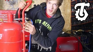 DIY Sandblaster  building Homemade [upl. by Coco]