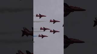 Red Arrows Boat Show 2023 Fly Past SIBS shorts [upl. by Linoel506]