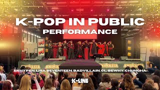 KPOP IN PUBLIC PERFORMANCE ENHYPEN LISA SEVENTEEN BADVILLAIN… Animasia 2024  KLINE France [upl. by Brufsky]