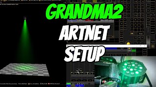 GRANDMA2 ARTNET SETUP [upl. by Starbuck447]