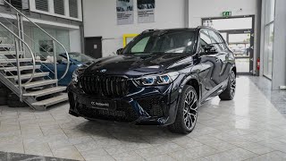 2022 BMW X5 M Competition Carbonschwarz Metallic Exterior and Interior in detail [upl. by Borries]