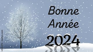 333  Bonne Année 2024  Carte virtuelle de vœux 2024 [upl. by Copeland614]