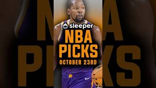 BEST Sleeper NBA Picks for today 10232024  Sleeper Picks Promo Code [upl. by Nnaharas718]