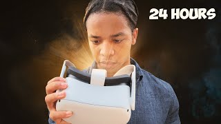 I Spent 24 Hours Learning Spanish In VR [upl. by Amati]