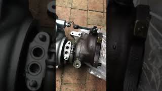 27won turbo install stock vs upgraded turbo comparison [upl. by Einahpets]