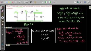 Nodal Analysis Problems [upl. by Epolenep]