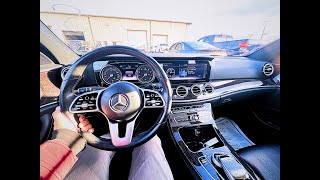 2019 MERCEDESBENZ E300 RWD POV driving Virginia [upl. by Ydnem195]