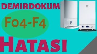 DEMİRDÖKÜM F04  F4 ARIZASI  Kombi arızaları [upl. by Ahtekal530]