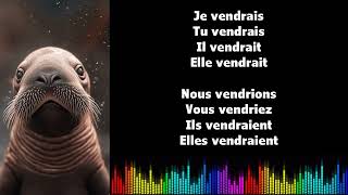 ♫ Japprends le québécois ♫ Conjugaison I VENDRE I Conditionnel Présent [upl. by Tutto]