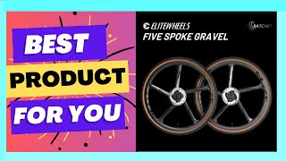 ELITEWHEELS Gravel Five Spoke Carbon Wheels Ratchet System Center Lock Hub [upl. by Winograd1]