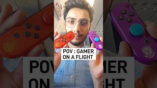 Gamer On a Flight gaming himanshurana [upl. by Ettenawtna500]