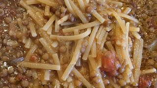 PASTA E LENTICCHIE DIETETICA [upl. by Rekoob]