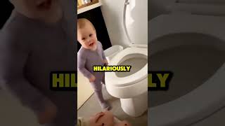 Mean Baby laughs at moms morning sickness😬 [upl. by Ahsenev]