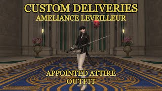 FFXIV  Appointed Attire Outfit Ameliance Custom Delivery [upl. by Edmanda272]