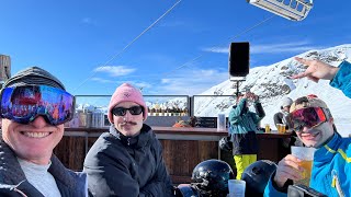 Courchevel to Val Thorens and Party at La Folie Douce  Val Thorens [upl. by Fairfax]