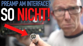 Ganz einfach MICPreAmp richtig anschließen  Abmischen Tutorial  RecordingBlog MP133 [upl. by Okram701]