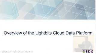 SDC2022 – Disaggregated NVMeTCP Storage Using an Infrastructure Processing Unit IPU [upl. by Epilif]