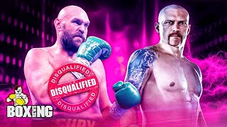 Tyson Fury Risks Being Disqualified vs Oleksandr Usyk  Boxing News [upl. by Bedad]