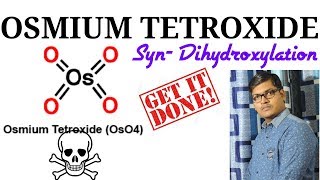 OSMIUM TETROXIDE  Syn DIHYDROXYLATION  ORGANIC REAGENT  CBSENEETIIT [upl. by Rawde]