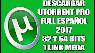 DESCARGAR UTORRENT PRO FULL¡  CRACKMEGAESPAÑOL WINDOWS 7881 y 10 [upl. by Hendel190]