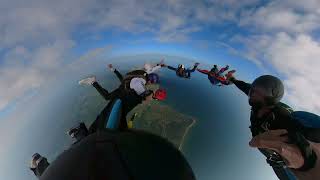 Aug 30 8 Way fun Skydive Burnaby [upl. by Odinevneib124]