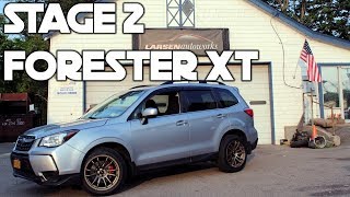 I WENT STAGE 2 ON MY FORESTER  2017 SUBARU FORESTER XT [upl. by Rifkin]