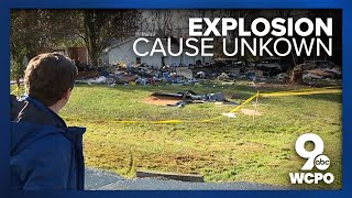 Officials work to learn cause of deadly home explosion in Tate Township [upl. by Joyann]