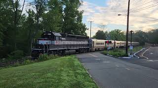 Early Morning Train 852 NJDOT  Netcong NJ  July 12 2024 [upl. by Anaicul762]