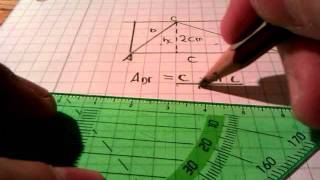 Flächeninhalt beim Dreieck berechnen  Mathematik leicht gemacht [upl. by Gunzburg]