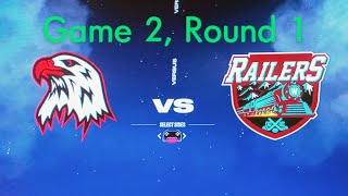 Everett Eagles VS Indianapolis Railers l CNHL Playoffs Game 2 Round 1 [upl. by Elayor95]