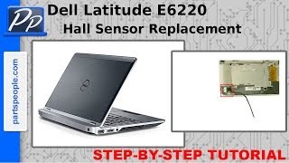 Dell Latitude E6220 Hall Sensor Video Tutorial Teardown [upl. by Hgielra]