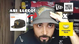 New era X MERCADO LIBRE asi llegó mi gorra newera fittedcaps 5950 [upl. by Lybis]