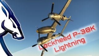 War Thunder P38K Review [upl. by Romalda]