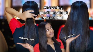 All you NEED to know about RELAXERS amp RELAXED HAIR PT 2  Health Relaxed Hair Tips At Home Relaxers [upl. by Eirol]