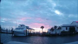 Rain Bands with Wind Gusts at 7am in Fort Pierce Florida USA from Hurricane Helene Sept 26th 2024 [upl. by Deer]