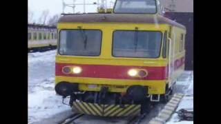 Wagon spalinowy SR 7112  kolej od kuchni [upl. by Cela]