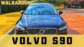 2019 VOLVO S90  Exterior and Interior Walkaround  ADN Automotriz [upl. by Cammie]