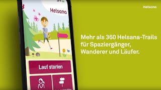 Helsana Trails App So einfach funktioniert die App [upl. by Elttil]