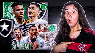 REACT ♫ BOTAFOGO É CAMPEÃO DA LIBERTADORES 🔥♫ BOTAFOGO ATROPELA O PALMEIRAS e REASSUME A LIDERANÇA [upl. by Ramsay61]