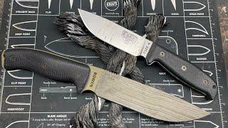 ESEE 1095 vs S35VN edge retention test [upl. by Catie]