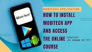 How to install mobitech app  How to access Online mobile repairing course  Mobitech team [upl. by Heger]