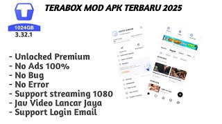 TERABOX MOD APK UPDATE SEPTEMBER 3321 NO PASSWORD [upl. by Sillihp]